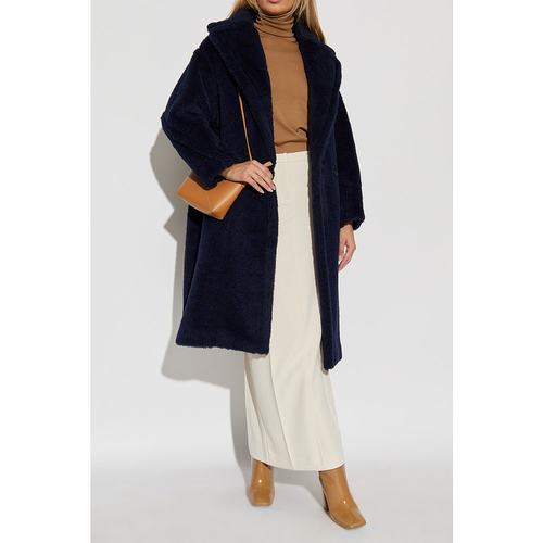 MAX MARA 女士针织毛衣 1366144206002 CO 棕色 高领毛衣 - 图3