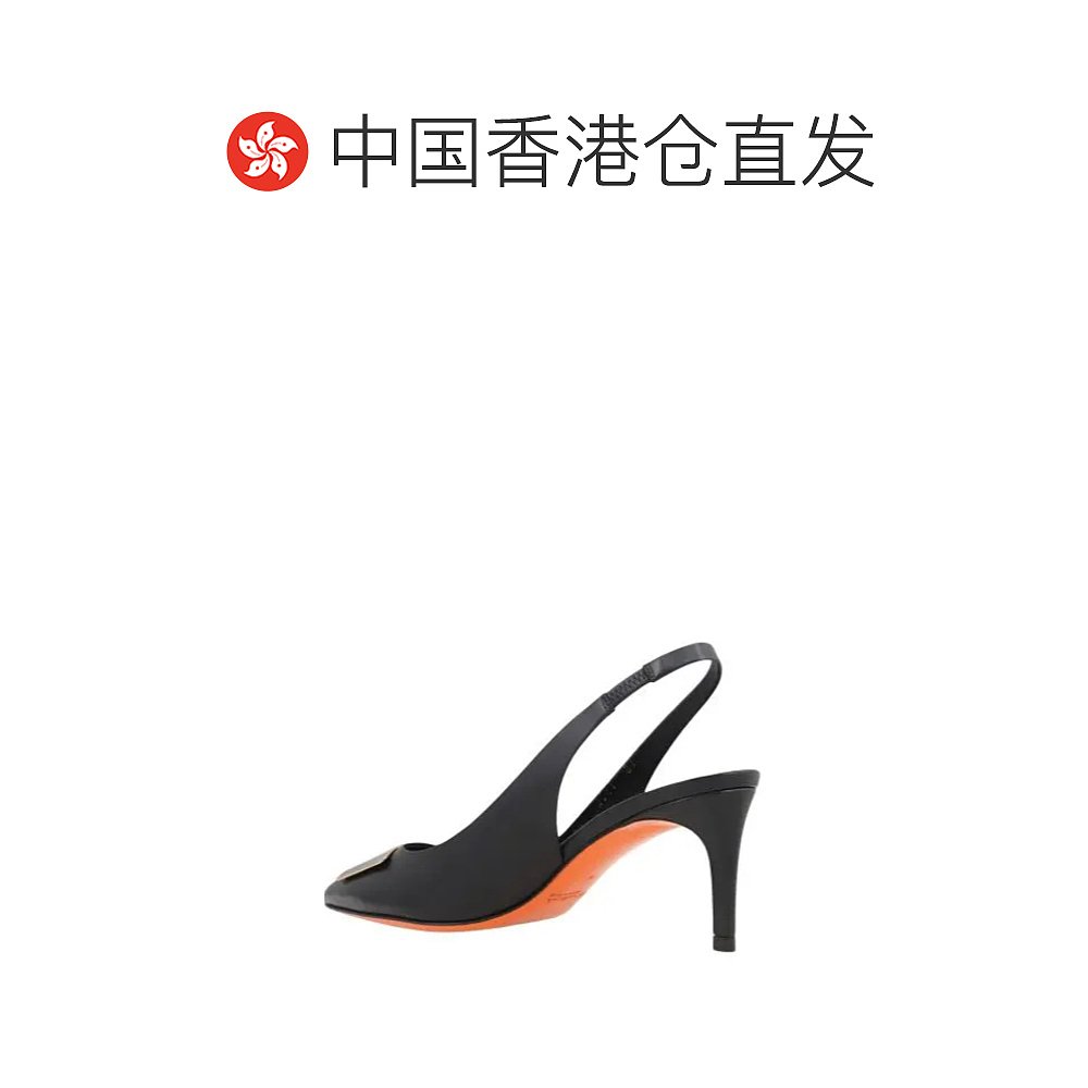 香港直邮潮奢 Santoni 女士 logo标识高跟鞋 WDLS70828HA2TBGN - 图1