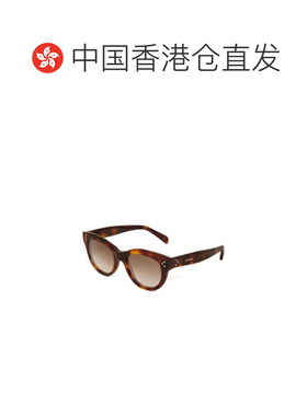 香港直邮CELINE 女士太阳镜 4S332CPLB19HD SS2026 棕色配饰