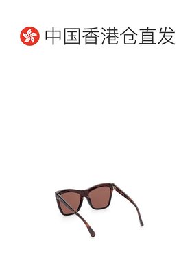 1h可退 香港直邮MAX MARA 女士眼镜 LOGO2MM000856E SS2023 棕色