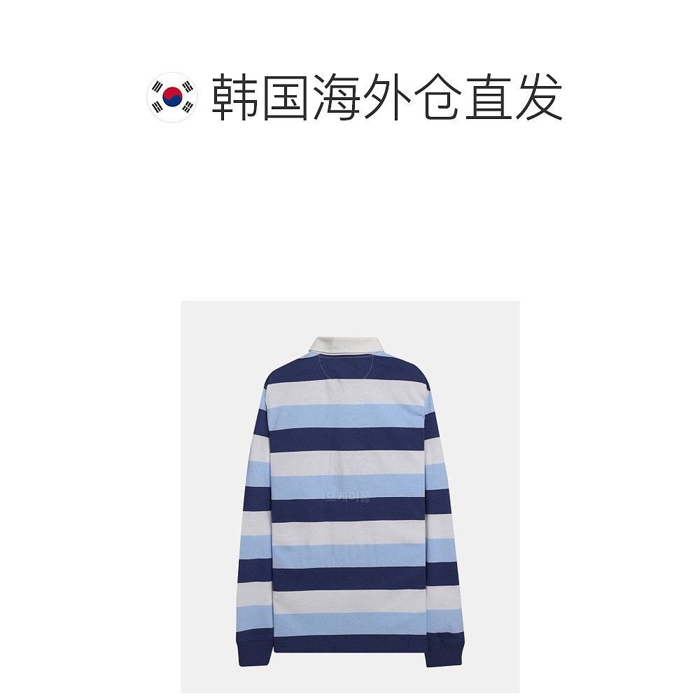 韩国直邮Polo Ralphlauren拉尔夫劳伦男女同款T恤条纹时尚日常-图1