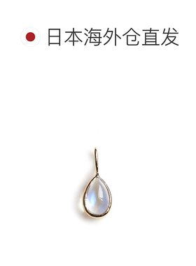 1h可退 日本直邮cui-cui罗曼蓝月光石吊坠10K黄金6月诞生石cuicui