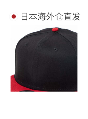 日本直邮NEW ERA 纽亦华9FIFTY平檐棒球帽黑色配红色