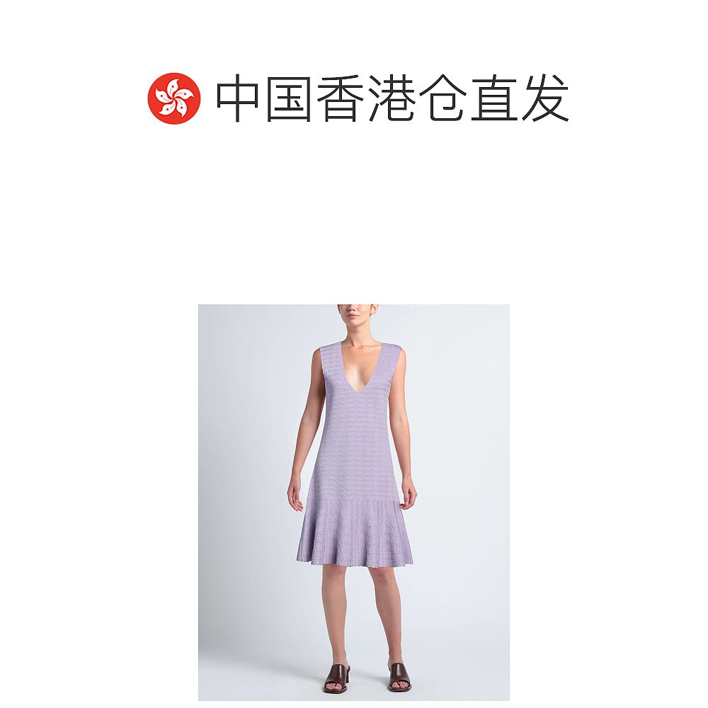 香港直邮潮奢 Jil Sander 吉尔 桑达 女士 中长连衣裙 - 图1