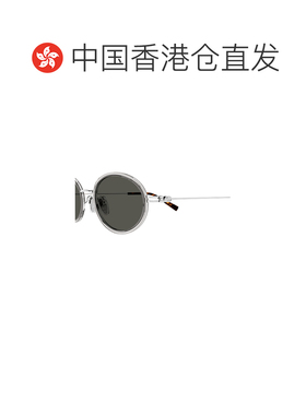 香港直邮GUCCI 男士太阳镜 GG1980S005 AW2025 灰色 椭圆形太阳镜