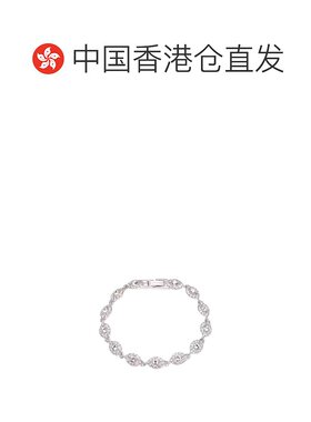 香港直邮GIVENCHY 男士手链手镯 60511313NY0 SS2024 银色 徽标手