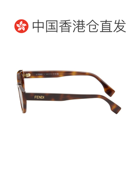 香港直邮Fendi 芬迪 女士 棕色 Lettering 太阳镜 FE40209I5152ED