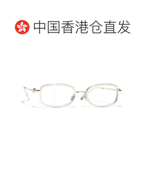 1h可退 香港直邮CHANEL 女士眼镜 CH2221C437 CO 白色 全框平光镜