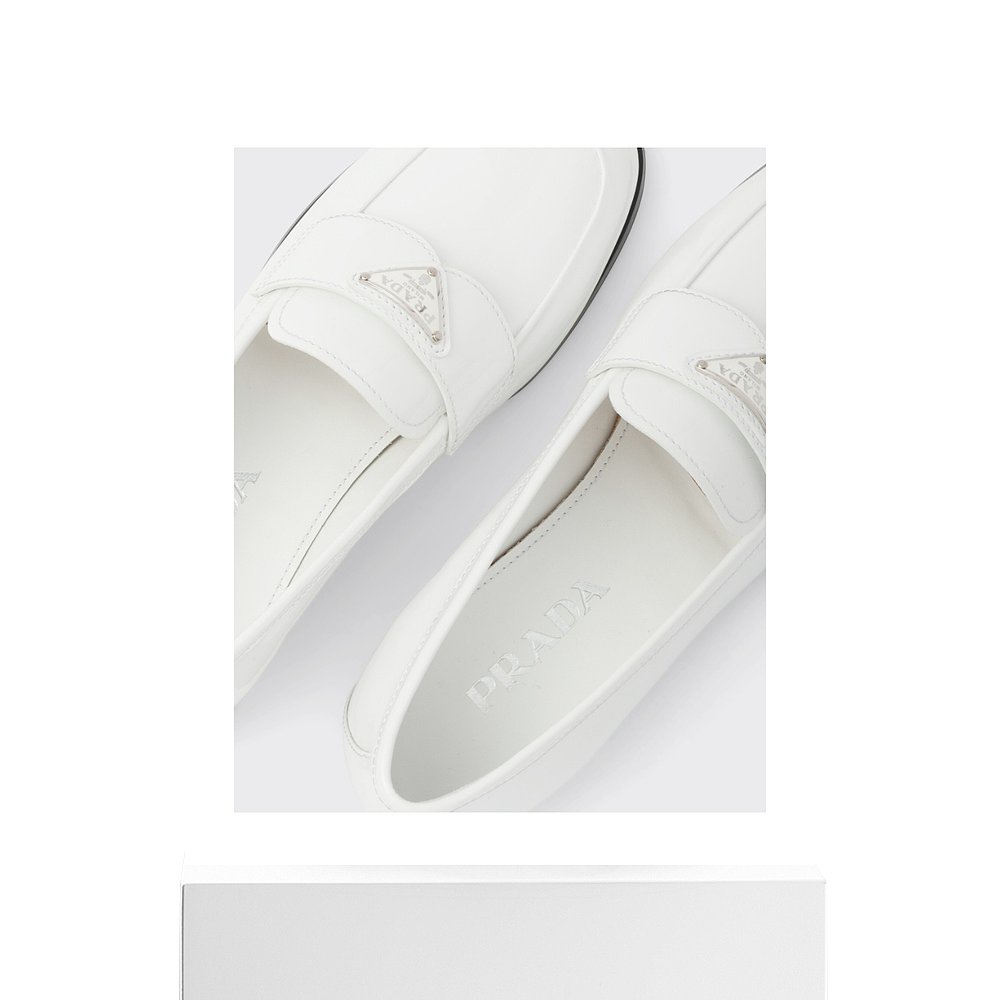 【99新未使用】香港直邮Prada 徽标乐福鞋 1D902M069F025 - 图3