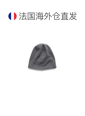 自营欧洲直邮Canada Goose加拿大鹅 男士铁灰色美丽诺羊毛保暖针