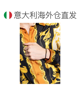 欧洲直邮VERSACE 男士项链 10227921A006371B00V SS2026 黑色