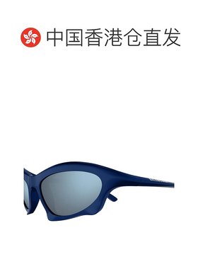 香港直邮BALENCIAGA 女士太阳镜 BB0229S006-1 SS2024 蓝色