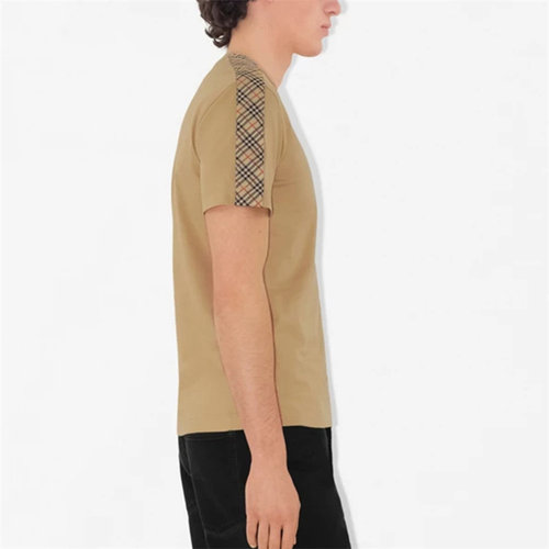 自营Burberry博柏利经典Logo字母印花圆领时尚短袖T恤春季新款 - 图3
