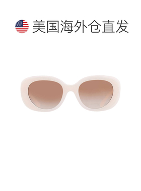 自营Coach Brown Gradient Butterfly Ladies Sunglasses HC8391U
