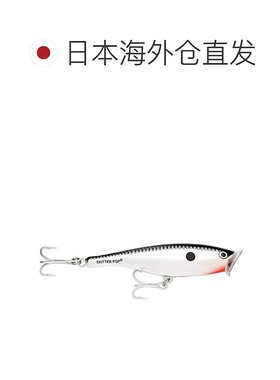 日本直邮Rapala乐伯乐 路亚饵 Popper Skitter Pop 5cm6g 铬色