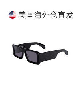 自营Off-White Sunglasses Square Full Rim, Teal Frame And Dar