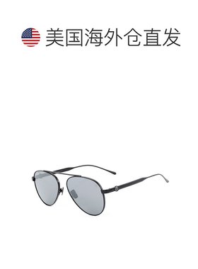 自营Belstaff Titanium Men's Sunglasses - black 美国奥莱直发