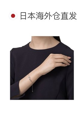 日潮跑腿MIKIMOTO御木本Akoya珍珠18K白金手镯LOVE标志手链配饰