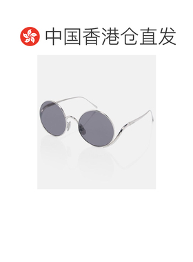 香港直邮LOEWE 罗意威 女士 标志圆形太阳眼镜 metal金属色 舒适