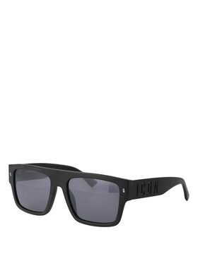 DSQUARED2 男士太阳镜 ICON0003S003T4 AW2025 黑色