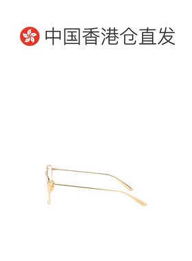 香港直邮BALENCIAGA 男士眼镜 BB0452O003 AW2025 金色 BB0452O