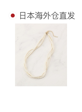 日本直邮Couture Brooch 女士 仿珍珠扭结设计项链 5080530420260