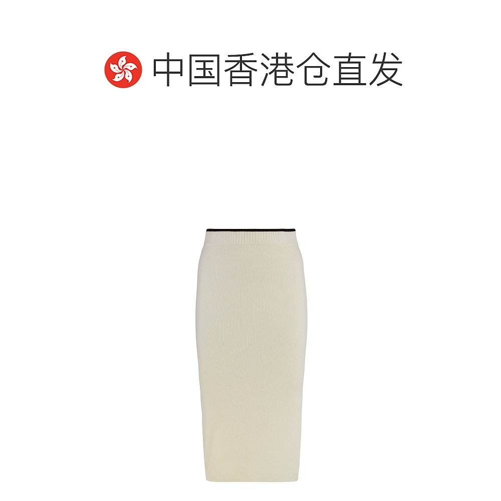 1h可退 香港直邮PINKO 女士半身裙 105489A2Q9Z13 AW2025 米白色 - 图1