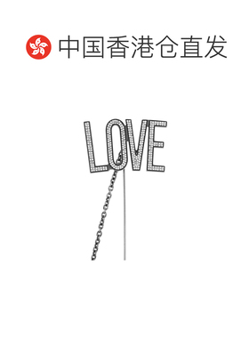 香港直邮MOSCHINO 女士项链 25271A912084081612 AW2025 灰色