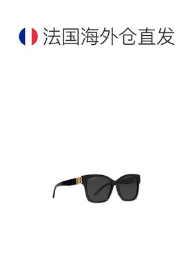 自营欧洲直邮Balenciaga巴黎世家 Dynasty女士黑色方形太阳眼镜