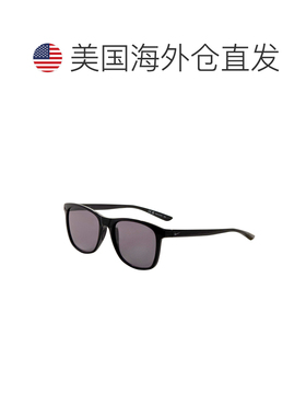 自营Nike Men's 55 mm Black Sunglasses - black 美国奥莱直发