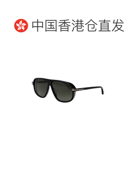 香港直邮TOM FORD 男士太阳镜 FT120801B CO 黑色 飞行员太阳镜