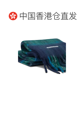 香港直邮ACNE STUDIOS 男士围巾 CA0394AFY CO 蓝【付后1h可退】