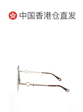 香港直邮CHLOÉ 女士太阳镜 CH0068S003-0 CO 金色 CHLOÉ Sunglass