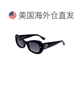 自营Dsquared2 Women's 52 mm Black Sunglasses - black 美国奥