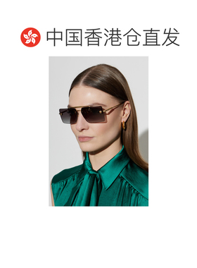 香港直邮VERSACE 女士太阳镜 0VE2245010028G SS2026 金色 Sungla