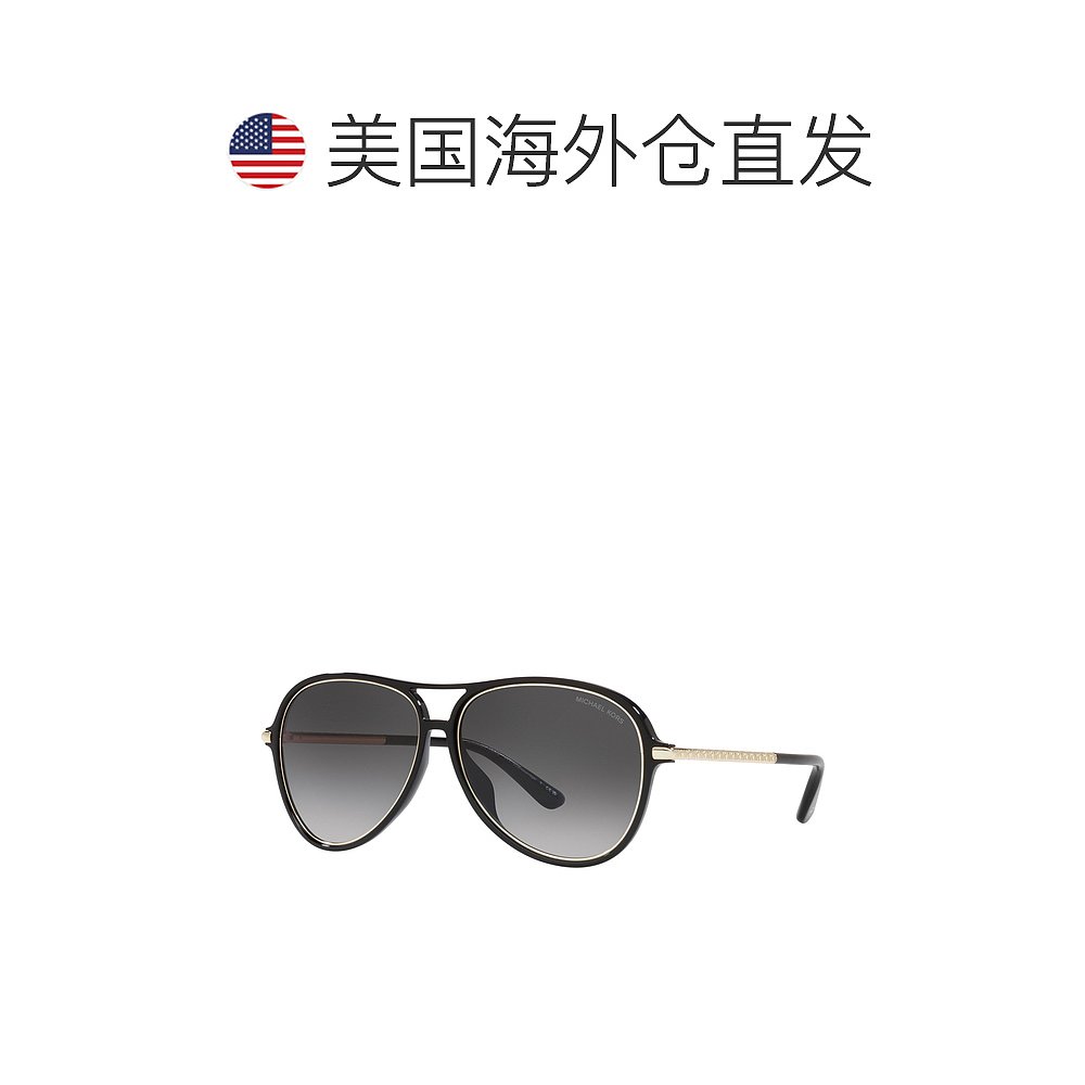 美国直邮Michael Kors 女式 MK2176U-30058G-58 时尚 58 毫米黑色 - 图1