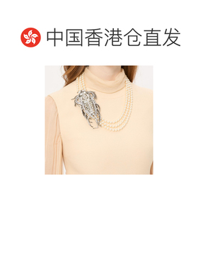 香港直邮VALENTINO 女士项链 WJ0AJ0AKEANN AW2025 白色 动物图案