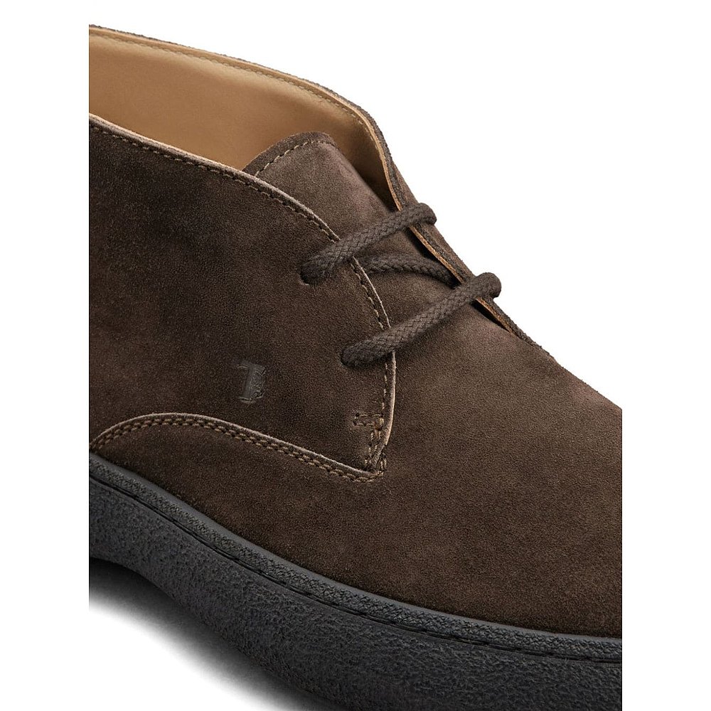 香港直邮Tod's 绒面沙漠靴 XXM06L0GK40RE0男鞋 - 图2