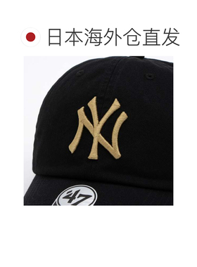 日本直邮NEW ERA 洋基队男女通用软顶棒球帽 RGW17GWS 黑金配色