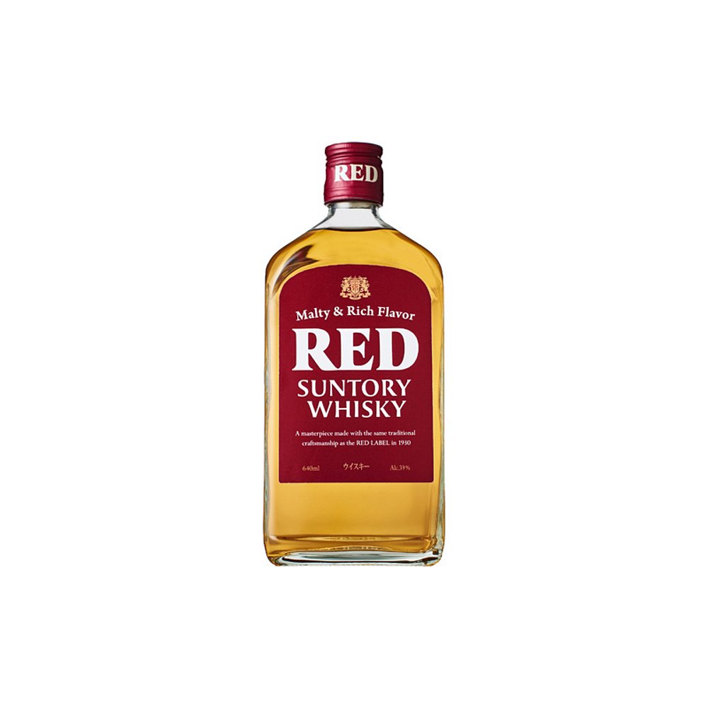 日本直邮 三得利日本威士忌红牌 SUNTORY RED 640ml 39% - 图0