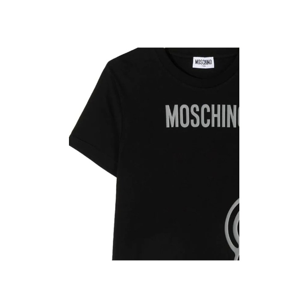 香港直邮MOSCHINO 男童T恤 HZM02SLAA1760100 - 图0