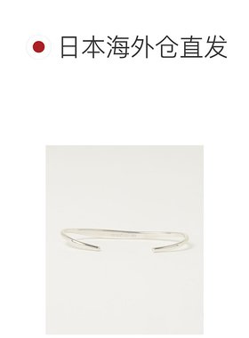 1h可退 日本直邮ISOLATION女士曲线银色手掌手镯 64422779015