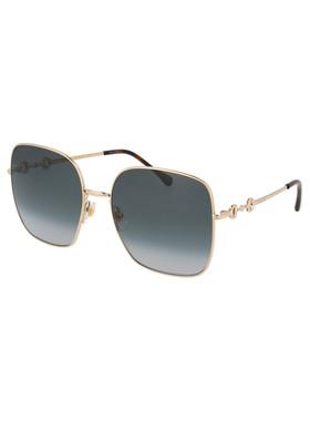 GUCCI 女士眼镜 GG0879S001 SS2025 灰色 GUCCI WOMEN'S GG0879S0