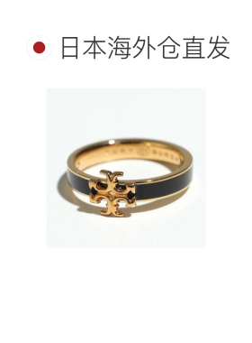 日本直邮KIRA ENAMEL 戒指 720/TORY-GOLD/BLACK 金色黑色