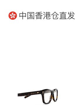 香港直邮GUCCI 男士太阳镜 GG1526O006 CO 黑色 全框平光镜古驰