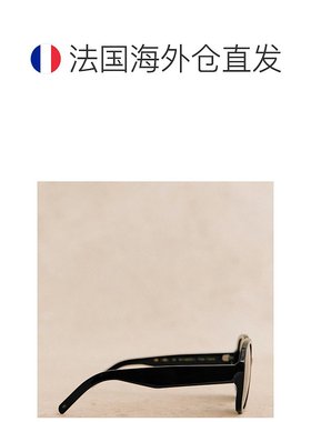 欧洲直邮Sezane 女士黑色醋酸纤维太阳镜