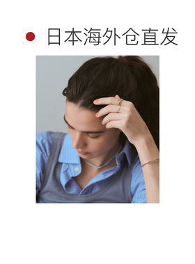 1h可退 日本直邮agete 阿卡朵 女士 紫水晶银925镀金戒指 1026211