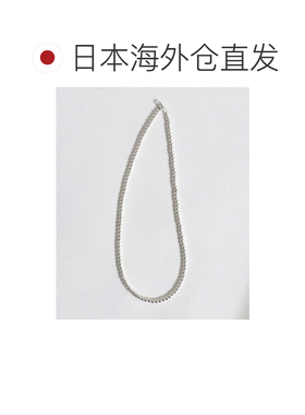1h可退 日本直邮Indian Jewelry 男女同款 纳瓦霍银珠项链 4mm圆
