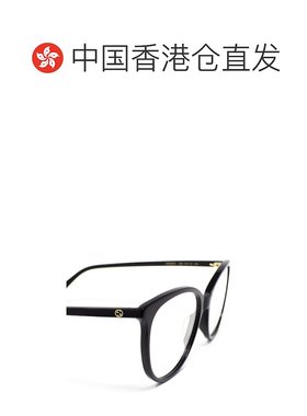香港直邮GUCCI 女士眼镜 GG0550O001 AW2022 黑色 GUCCI WOMEN'S