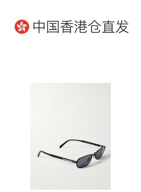 1h可退 香港直邮潮奢 Prada 普拉达 男士 Black-Tone 矩形框醋纤